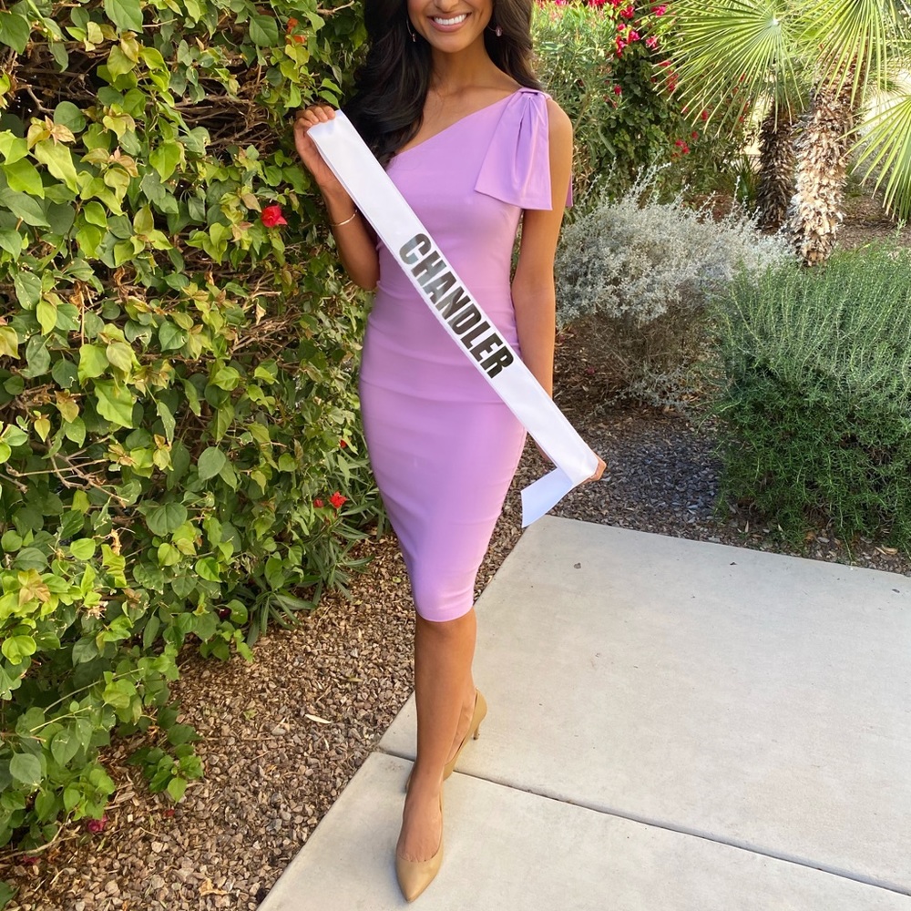 Lavender Cocktail Dress